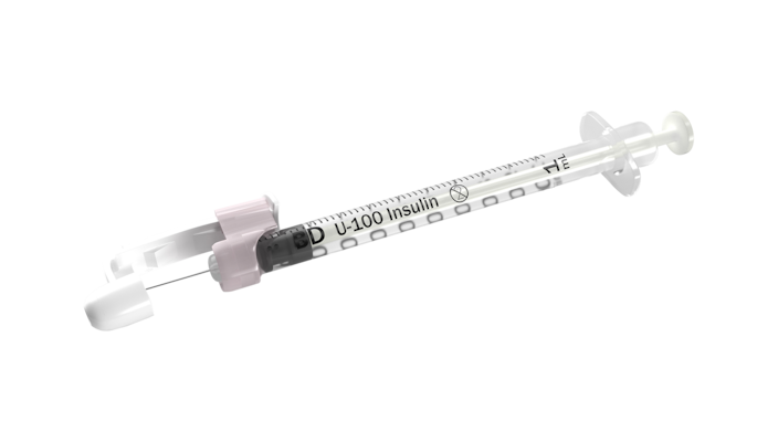 Bd Safety Glide™ Insulin Syringes 13mm X 29g 1 Ml 305930 Bd 